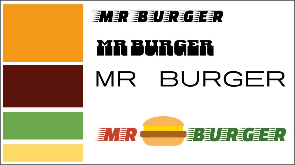 Choosing fonts and colours